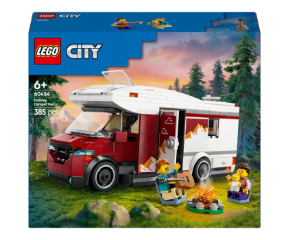 Klocki LEGO® LEGO City 60454 Wakacyjny kamper pełen przygód